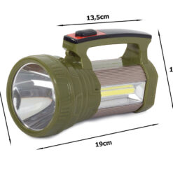 Mitmekülgne päikesepatareiga taskulamp Soodukas.Com