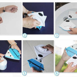 Kaksikpoolne magnetiline aknapesur Soodukas.Com