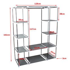 Kokkupandav riidekapp Soodukas.Com