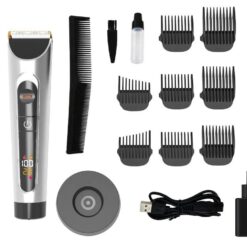 Juhtmevaba juukselõikusmasin LCD-ekraaniga Soodukas.Com