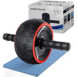 Roller do ćwiczeń mięśni kółko roller koło + mata Soodukas.Com