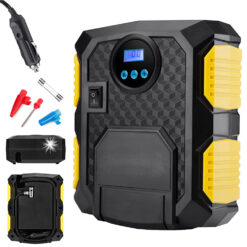 Mitmekülgne autokompressor LED-ekraaniga