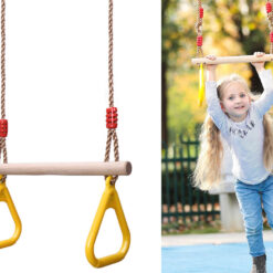 Lastele mõeldud puidust kiik Soodukas.Com