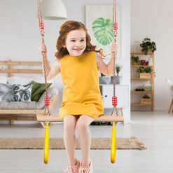 Lastele mõeldud puidust kiik Soodukas.Com