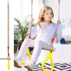 Lastele mõeldud puidust kiik Soodukas.Com