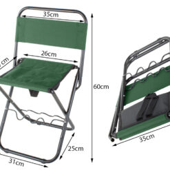 Kokkupandav kalastustool seljatoega Soodukas.Com