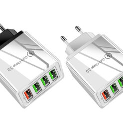 Kiirlaadija nelja USB pesaga Soodukas.Com