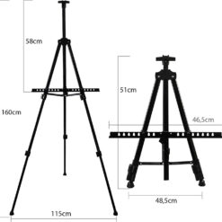 Kerge alumiiniumist maalimisstatiiv Soodukas.Com
