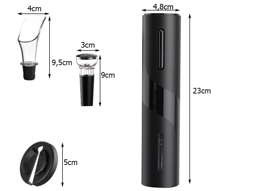 Elektriline veinipudeli avaja komplekt – Soodukas.Com Elektriline veinipudeli avaja komplekt - Image 3