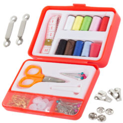 Kompaktne õmbluskomplekt reisile