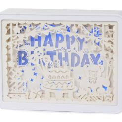 3D Paberist Öölamp Soodukas.Com