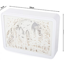 3D Paberist Öölamp Soodukas.Com