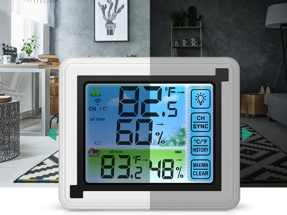 Stiilne juhtmevaba ilmajaam – Soodukas.Com Stiilne juhtmevaba ilmajaam - Image 8