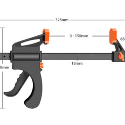 Ühekäeline puidutöötlemise klamber – Soodukas.Com Ühekäeline puidutöötlemise klamber Soodukas.Com