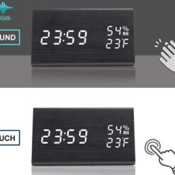 Stiilne multifunktsionaalne äratuskell Soodukas.Com