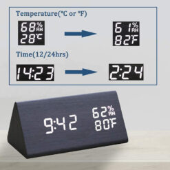 Stiilne multifunktsionaalne äratuskell Soodukas.Com