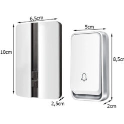 Juhtmevaba veekindel uksekell Soodukas.Com