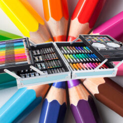 Laste kunstikomplekt kohvris Soodukas.Com