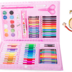 Lastele mõeldud kunstikomplekt kohvris Soodukas.Com