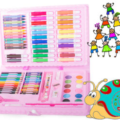 Lastele mõeldud kunstikomplekt kohvris Soodukas.Com