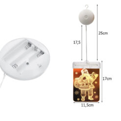 3D LED Aknakaunistus Soodukas.Com
