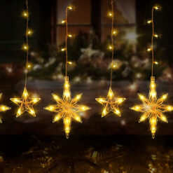 Tähtedega LED valguskardin Soodukas.Com