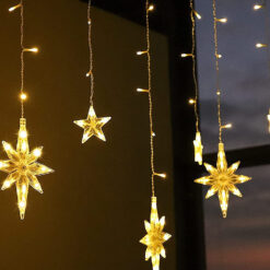 Tähtedega LED valguskardin Soodukas.Com