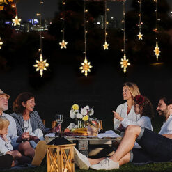 Tähtedega LED valguskardin Soodukas.Com