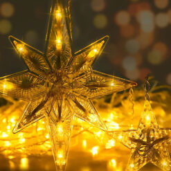 Tähtedega LED valguskardin Soodukas.Com