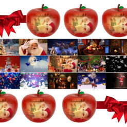 Jõuluteemaline animatsiooniprojektor Soodukas.Com