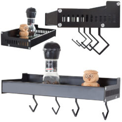 Półka kuchenna wisząca ścienna przyprawy wieszak