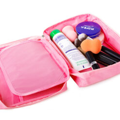 Roosa reisikosmeetikakott Soodukas.Com