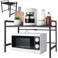 Reguleeritav köögiriiul mikrolaineahjule