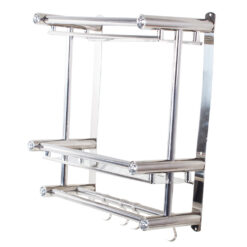 Kahe riiuliga vannitoa korraldaja Soodukas.Com