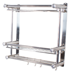 Kahe riiuliga vannitoa korraldaja Soodukas.Com