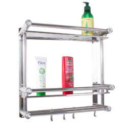 Kahe riiuliga vannitoa korraldaja Soodukas.Com