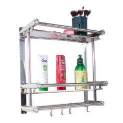 Kahe riiuliga vannitoa korraldaja Soodukas.Com