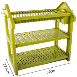 Kolmetasandiline nõudekuivatusrest Soodukas.Com