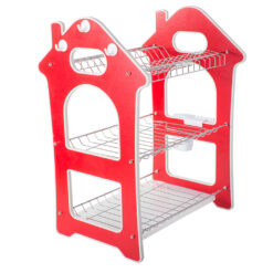 Kolmetasandiline nõudekuivatusrest Soodukas.Com