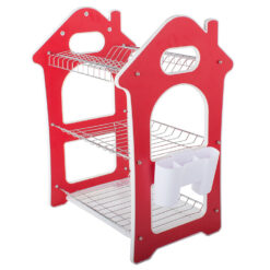 Kolmetasandiline nõudekuivatusrest Soodukas.Com