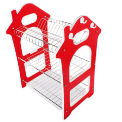 Kolmetasandiline nõudekuivatusrest Soodukas.Com