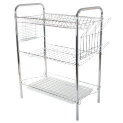 Kolmetasandiline nõudekuivatusrest Soodukas.Com