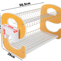 Kahekihiline nõudekuivatusrest Soodukas.Com