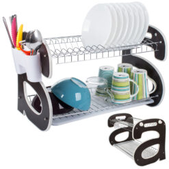 Kahekihiline nõudekuivatusrest