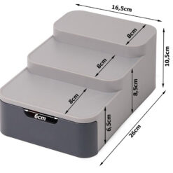 Kolmetasandiline köögihoidik Soodukas.Com