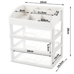 Elegantne kosmeetikakast sahtlitega Soodukas.Com