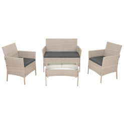 Aiamööbli komplekt – diivan, 2 tugitooli ja laud Soodukas.Com