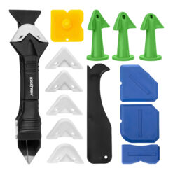 14-osaline silikooni paigaldus- ja vuugispaatlite komplekt