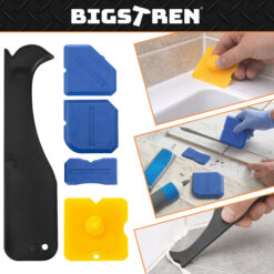 Alternative view of 14-osaline silikooni paigaldus- ja vuugispaatlite komplekt