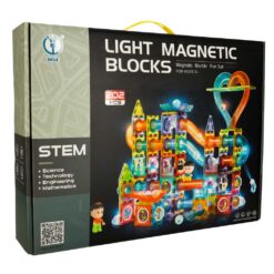 Magnetklotsid - 202-osaline valgusega kuulirada Soodukas.Com